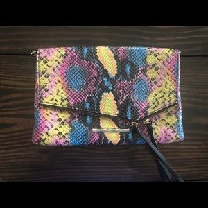 Multi Color Elaine Turner clutch